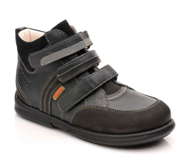 Priser på Memo Polo, velcrosko, sort - sko med ekstra støtte