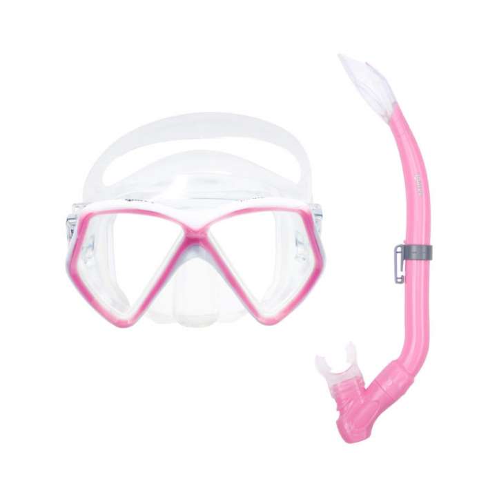 Priser på Mares Pirate 8-14 år junior maske/snorkelsæt pink