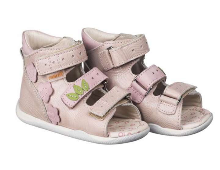 Priser på Memo Dino sandal, rosa - pigesandal med ekstra støtte
