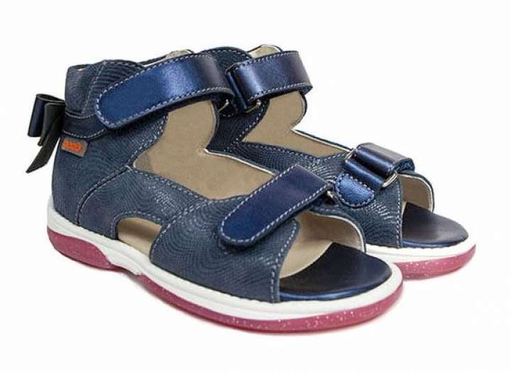 Priser på Memo Juliet sandal, navy - sandal med ekstra støtte